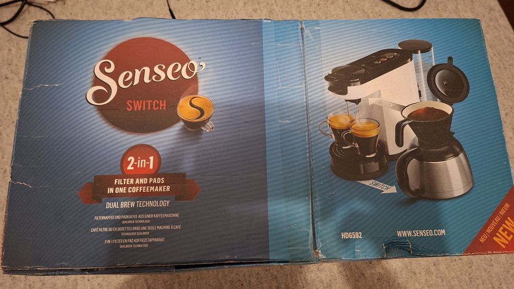 Aparat cafea philips senseo 2in1