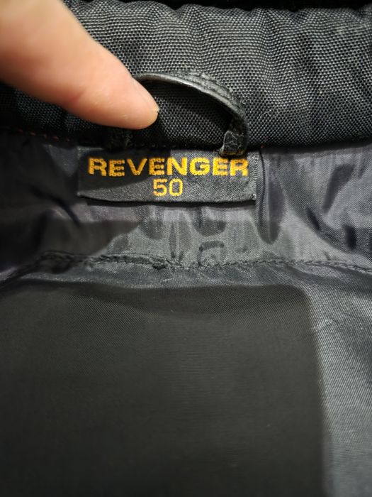 Кожено мъжко мото яке Revenger, размер EU50, L.