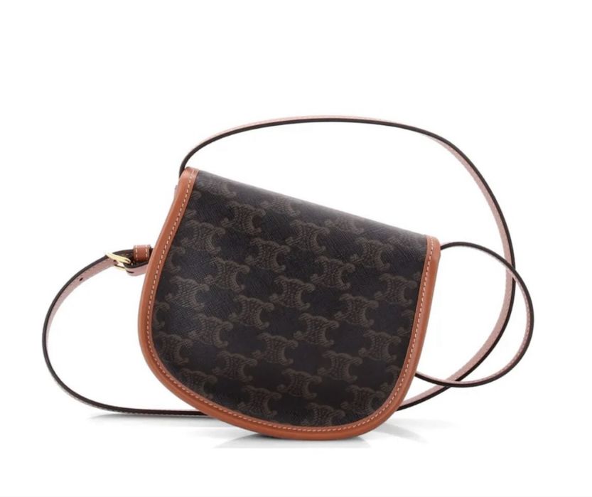 Дамска чанта Celine Mini Besace Triomphe Canvas