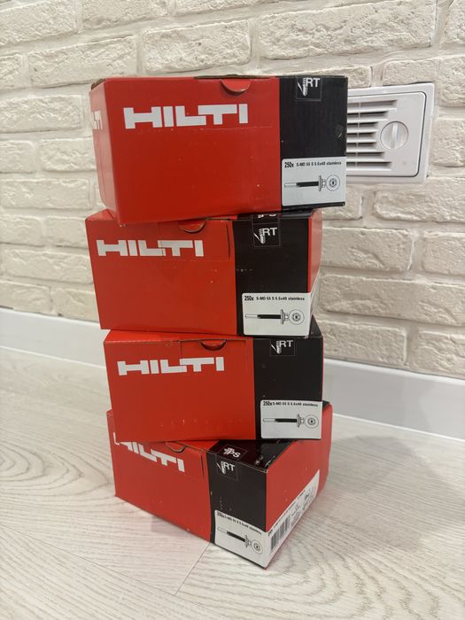 Саморезы Hilti(А2) нержавеющие