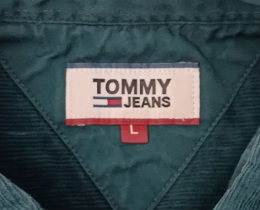 Tommy Jeans оригинална риза L памучна дълъг ръкав Tommy Hilfiger