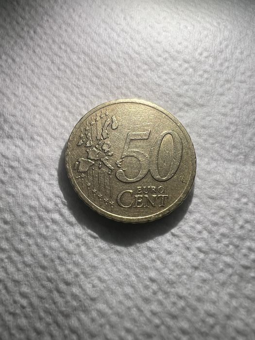 Monedă 50 Euro Cent 2002 Deutschland