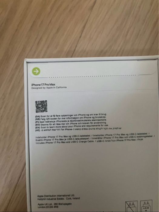 Iphone 17 Pro Max 1 tb