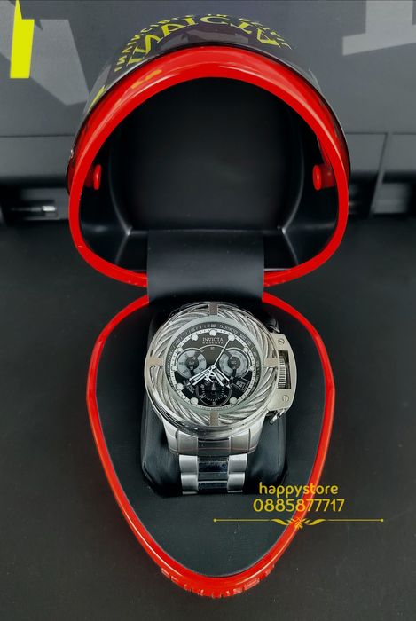часовник INVICTA Reserve I-Force Chronograph Silver 52 mm, Инвикта нов