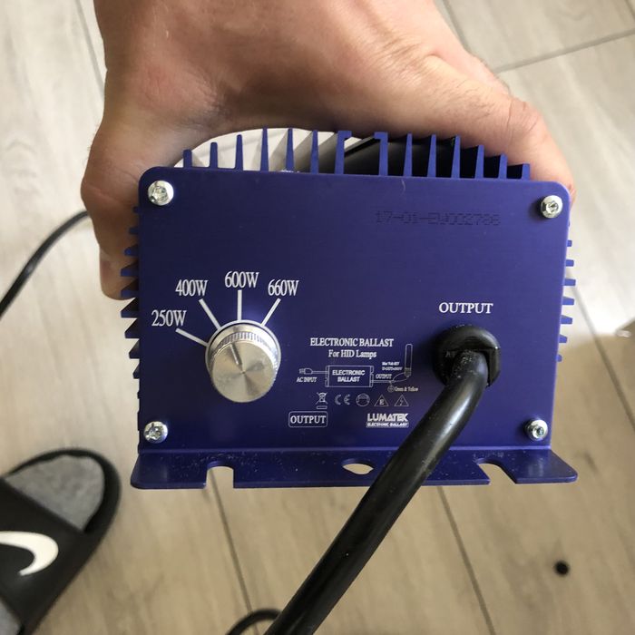 Lampa creștere plante 400w cu Ballast LUMATEK și reflector