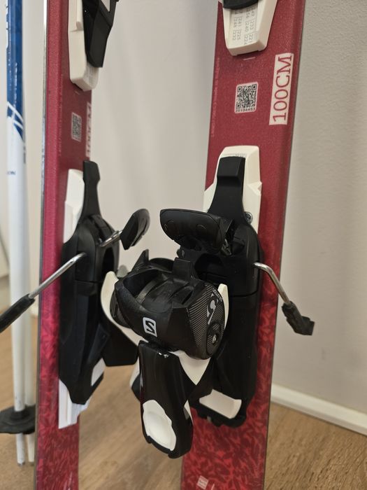Schiuri Salomon 100cm + bete Salomon 95