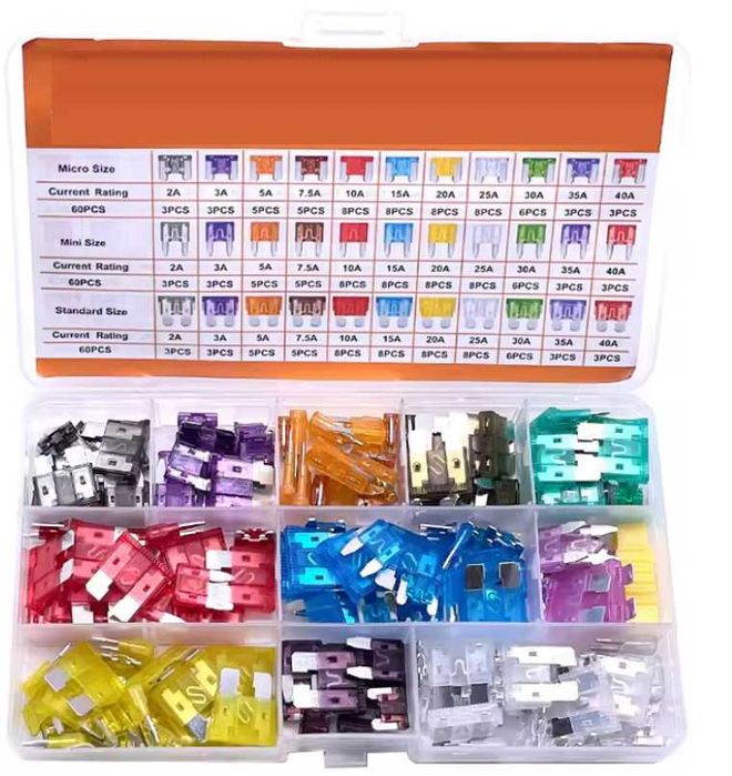 Комплект автомобилни предпазители/бушони