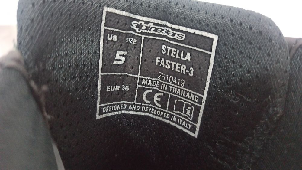 Vând ghete moto Alpinestars Stella Faster3