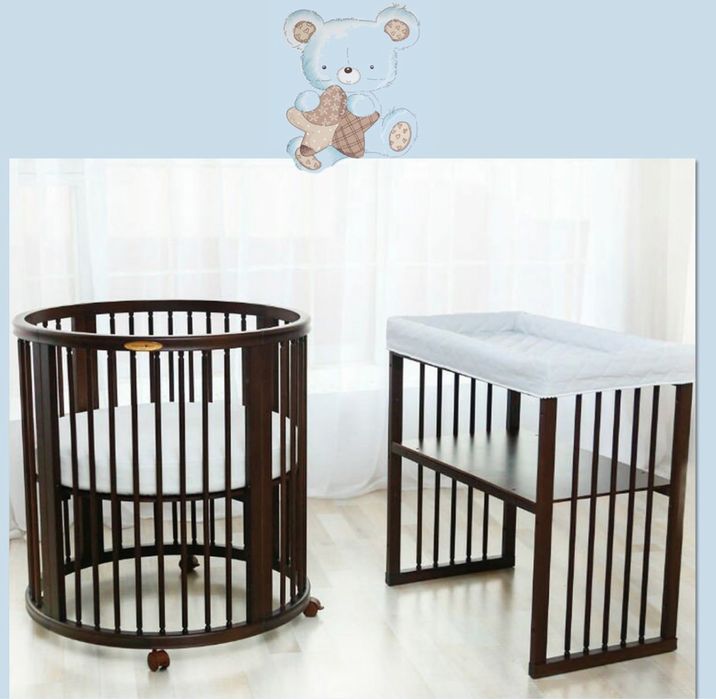 Детская кроватка-манеж трансформер