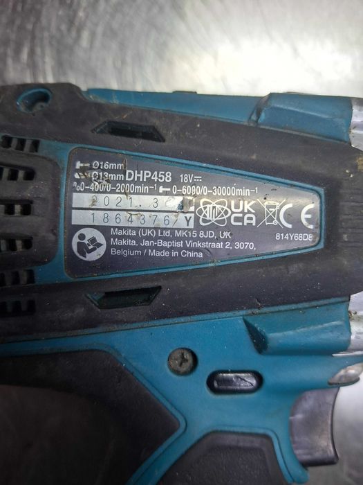 Makita DHP 458 ударно пробивен винтоверт