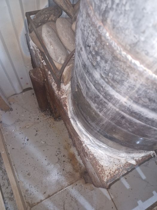 Баняға пеш  газбен істейді
