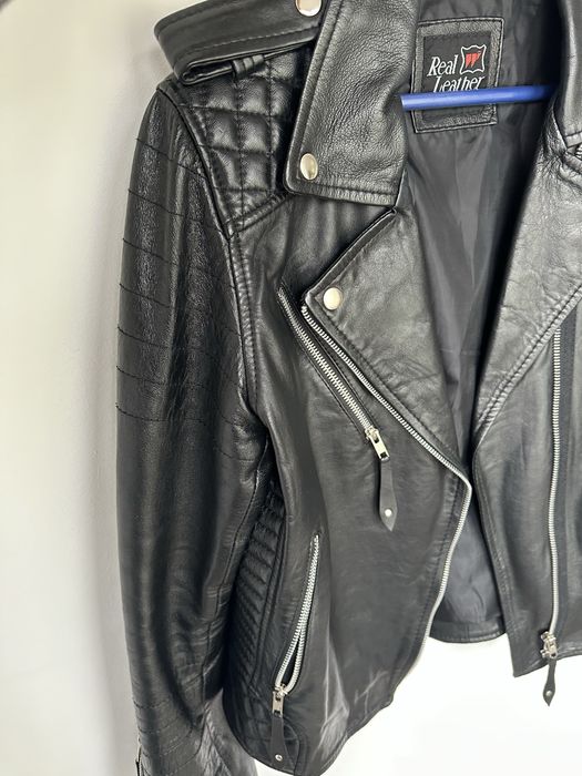 Geaca de piele naturala dama L