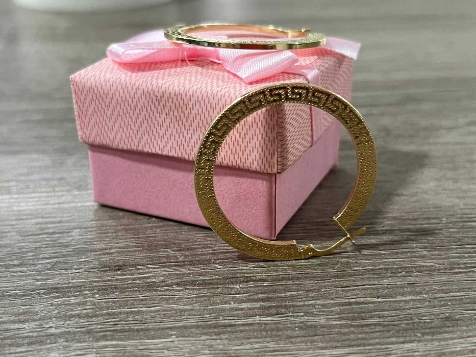 Златни обеци 14 карата