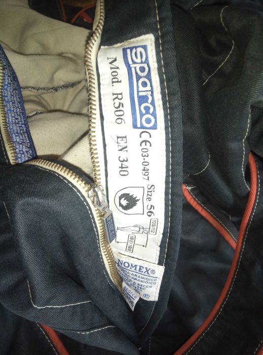 Гащеризон SPARCO с изтекла FIA хомологация