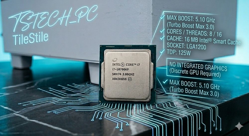 Core i7 10700kf 5.1ghz boost