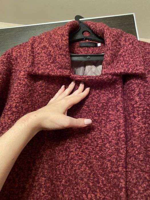 Пальто женское тёплое oversize 48/52