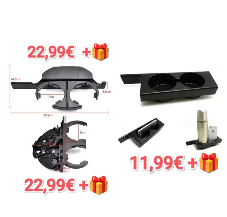 Cup holder BMW E39  5 series / поставка за чаши БМВ е39 5 СЕРИЯ/series