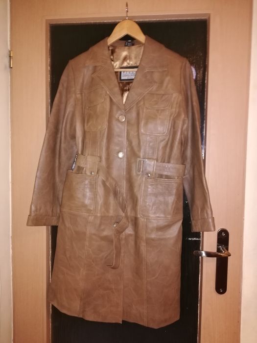 Haina de piele pentru femei mărime l