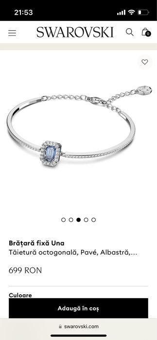 Vand bratara swarovski