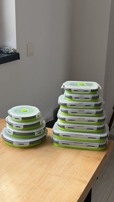 Set caserole silicon pliabile