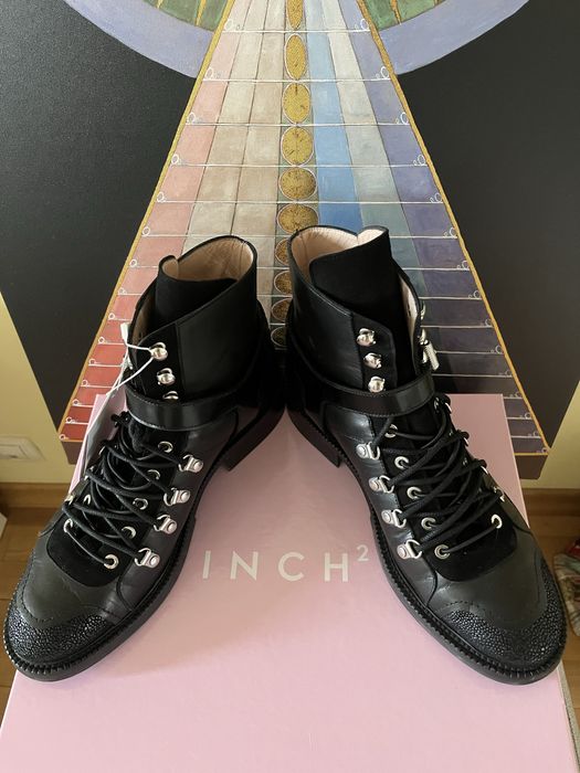 Кожени боти Inch 2