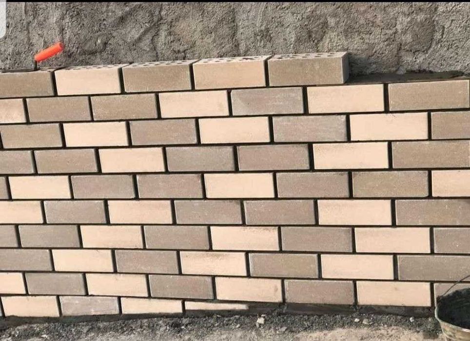 Облицовочный кирпич 68 тенге