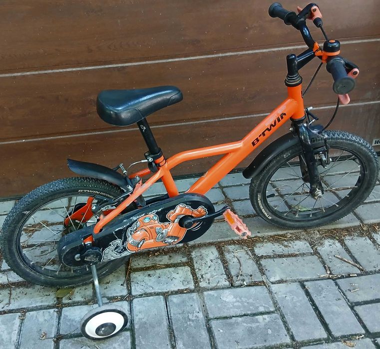 Детско колело BTWIN 16 " + колелца