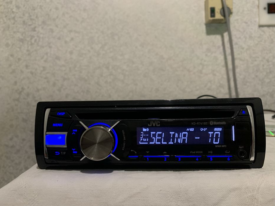 Авто Cd JVC Bluetooth