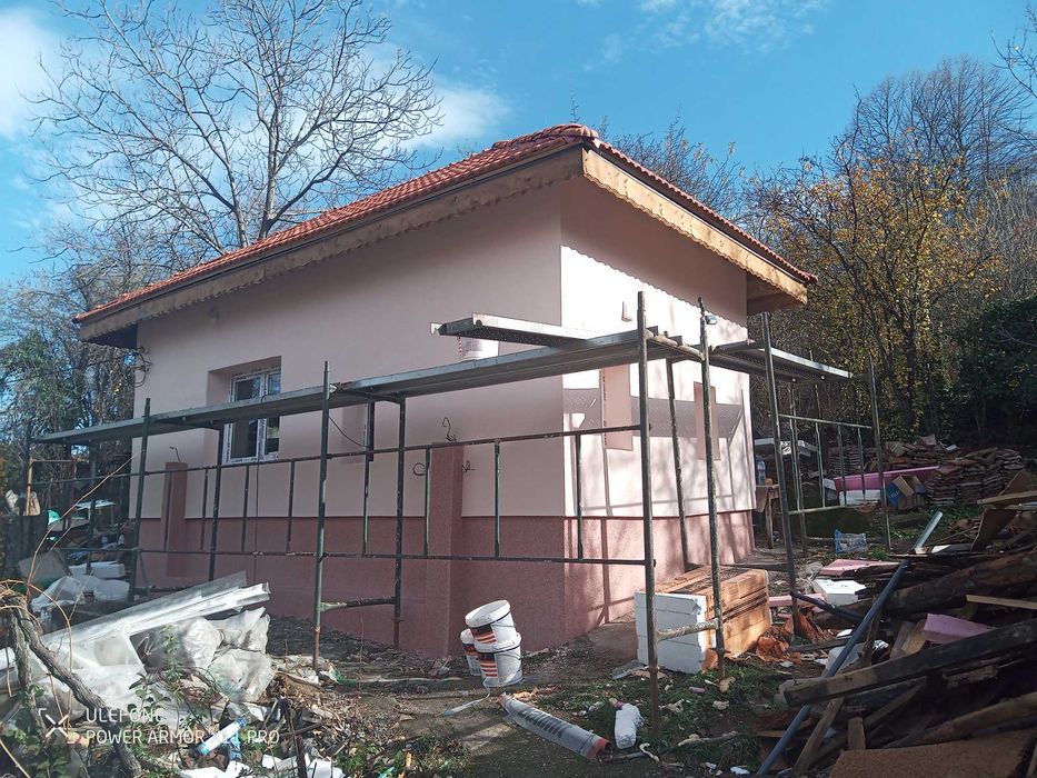 Външни топлоизолации със скеле