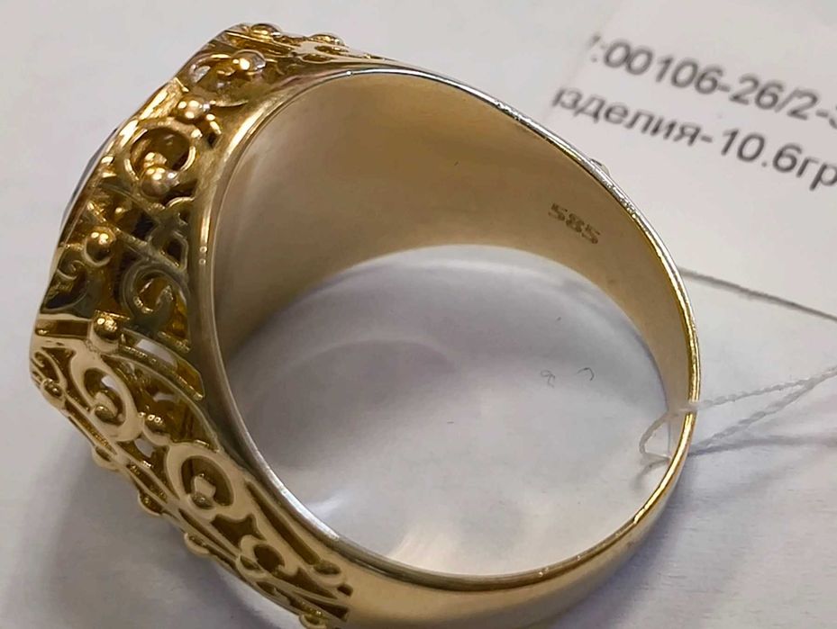 ***УНИКАЛЕН*** Златен пръстен 14К 10,6 грама