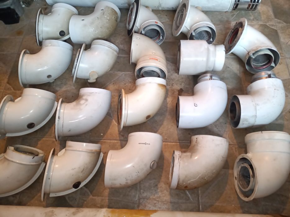 Cot kit chit evacuare gaze arse 60/100 tub teava fum centrala cos horn