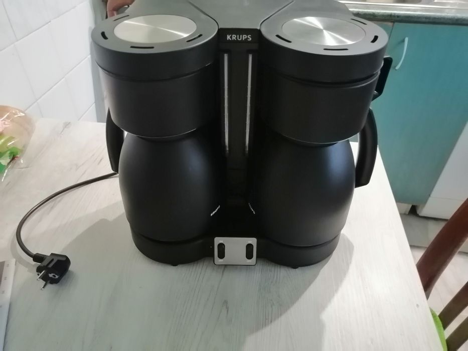 Krups шварц кафе машина KT 8501 Duothek Thermo Drip Coffee