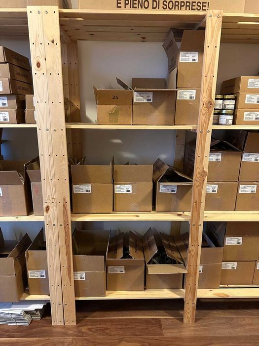 RAFTURI IKEA HEJNE 3 secțiuni/polițe lemn conifere