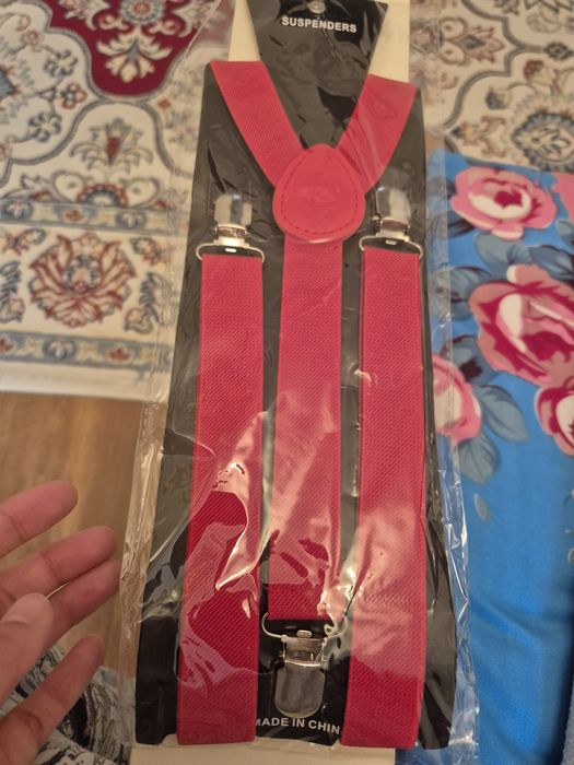 Продаётся новая подтяжка и бантик