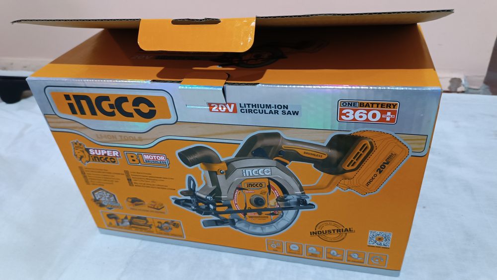 Ingco sirkulyar pila (pchyolka) yangi