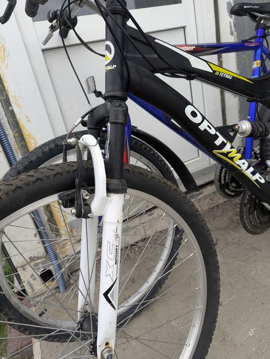 Bicicletă MTB Optimalp 26 Tetras, full suspension