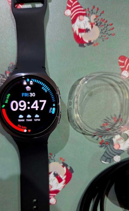 Samsung Galaxy Watch 8 44mm LTE (+BT+GPS+WiFi) graphite grey impecabil