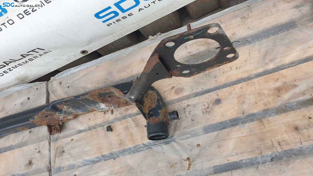 Teava Conducta Tub Tubulatura Aer Radiator Intercooler Audi A4 B7 1.9 TDI BKE BRB 2005 - 2008 Cod 8E0199521DR