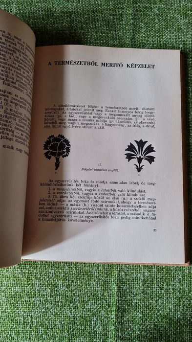 Carte veche de cusaturi broderii unguresti MAGYARSAG  DISZITO  OSZTONE