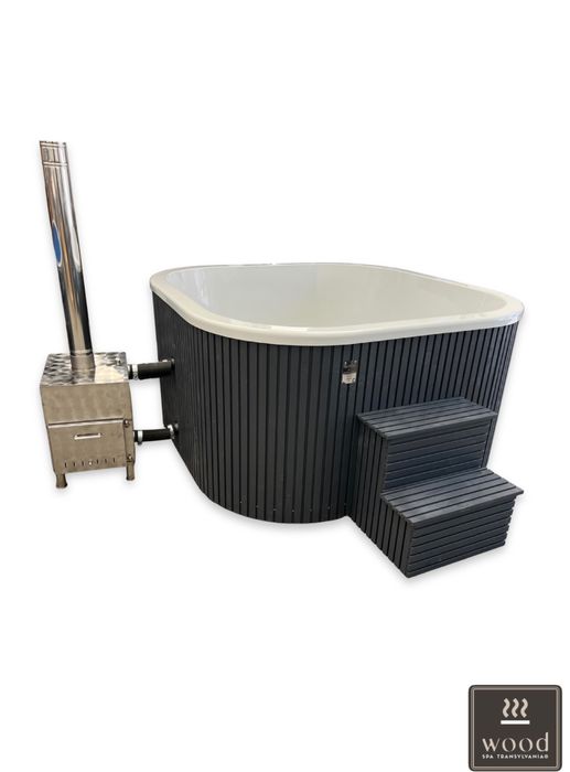 Ciubar Patrat 200*200 cm PREMIUM + Capac Termoizolat CADOU - Wood Spa