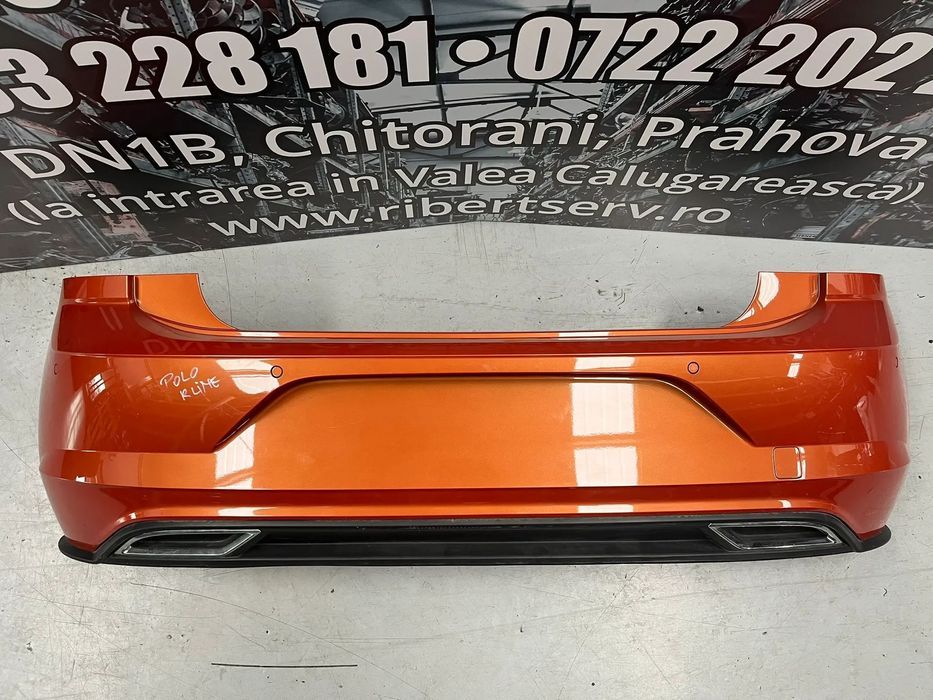 bara spate vw polo 6 r-line 2g 2017 - portocaliu 2g6807421