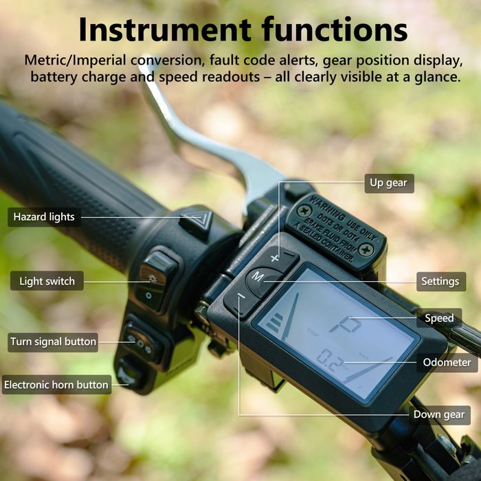 НОВО!!! Електрически Мотор VIPCOO 3500W 48V/23Ah