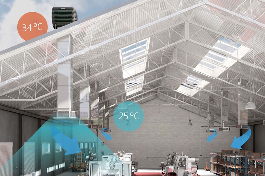 AIRCOOLER, воздушный охладитель, био охладитель