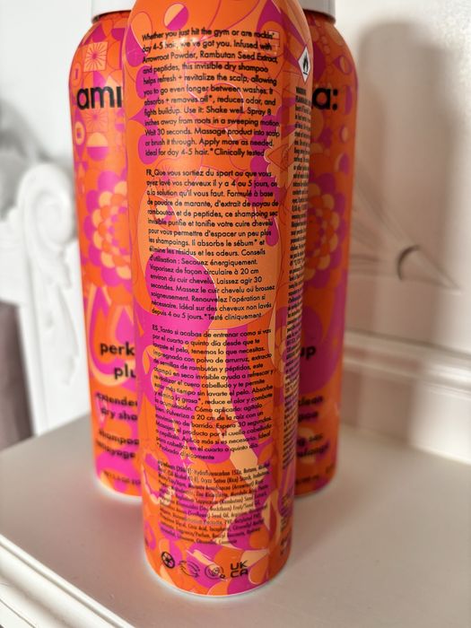 Sampon uscat cu actiune indelungata 200ml, Amika Perk Up Plus