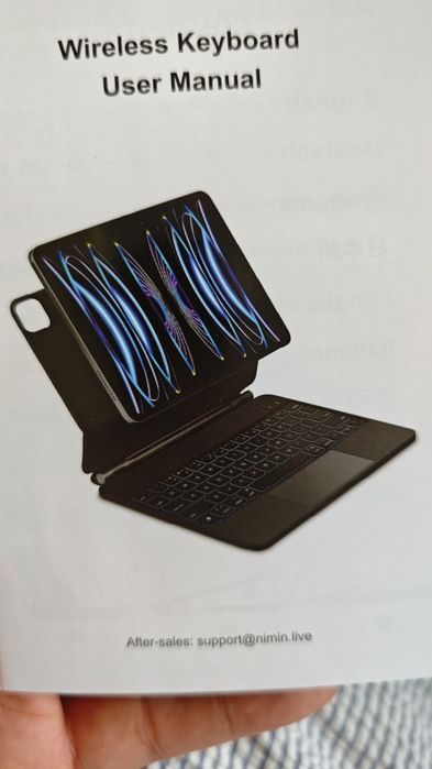 Ipad 11 pro Wireless Keyboard Case Model: HL128