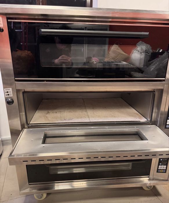 Оборудование , печь подовая с камнем