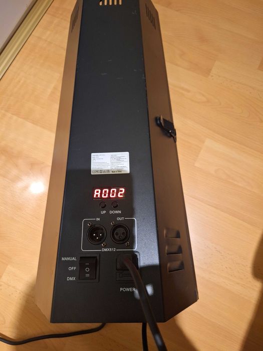 Masina  cu aruncator de flacari ,control DMX 512