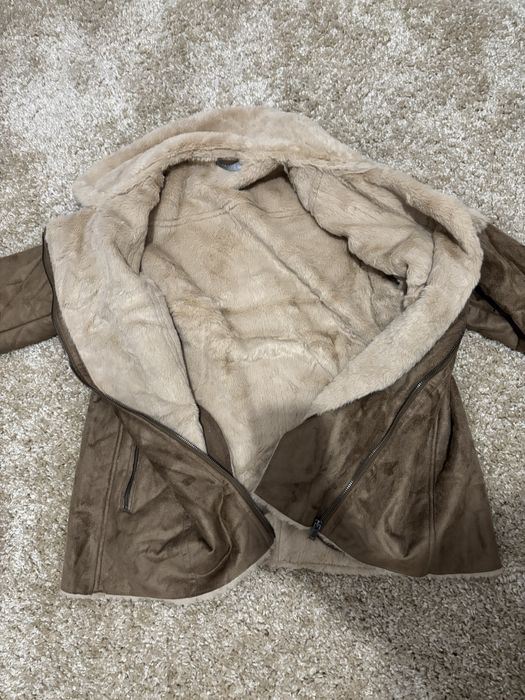 Palton de piele de oaie pentru femei