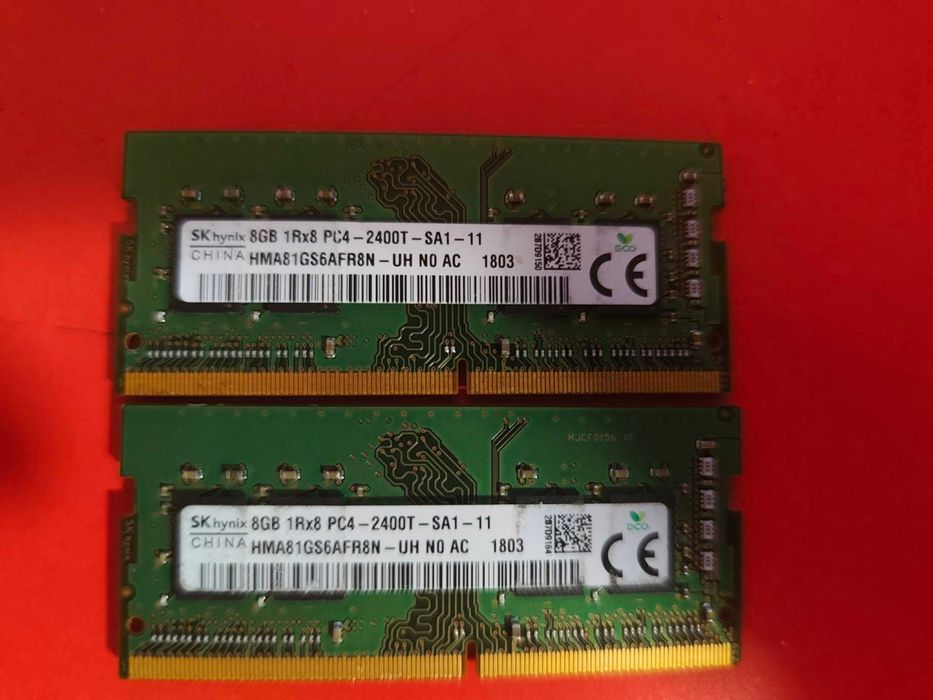 Memorie RAM DDR4 Laptop – 16GB, 2×8GB și 4GB | SK Hynix / Samsung