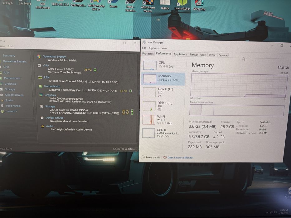 PC mid-high end gaming